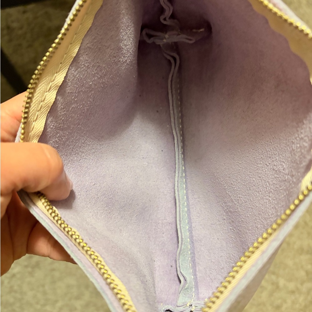 Portland Leather Soft Purple Wisteria Cosmetic Case - Picture 6 of 6